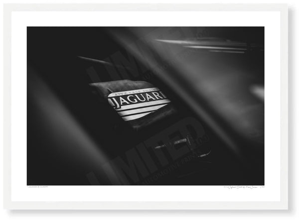 1992 Jaguar XJ220 A3 (297 x 420 mm / 11.7 x 16.5 in) / White Wood Frame (Printed on Fine Art Paper) / No Mount