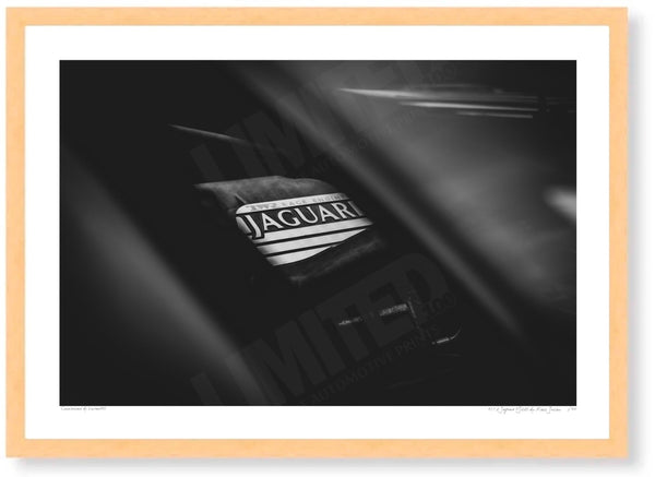 1992 Jaguar XJ220 A3 (297 x 420 mm / 11.7 x 16.5 in) / Wood Frame (Printed on Fine Art Paper) / No Mount