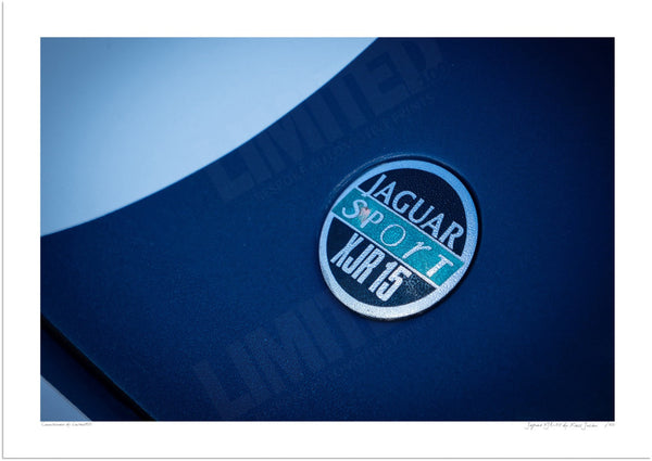 Jaguar XJR-15 A3 (297 x 420 mm / 11.7 x 16.5 in) / Print-Only (Fine Art Paper) / No Mount