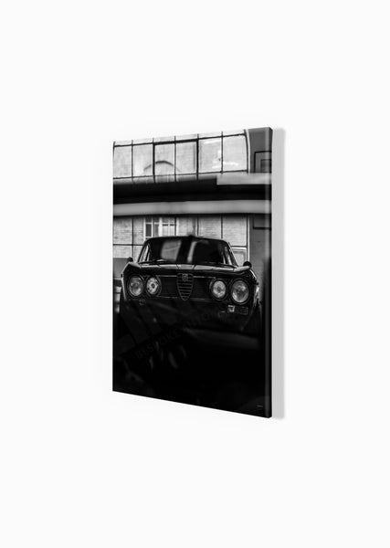 Zero6 Alfa Romeo GTV2000 S (388mm x 297) / Canvas Print (Mounted on Wood Internal Frame) / No Mount