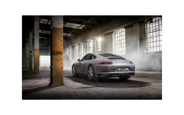 Porsche 911 (991) in Zürich S (420mm x 253) / Aluminium Composite / No Mount