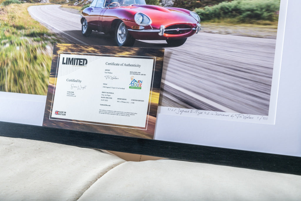 Limited100 Donates Tim Wallace Print to Charity Auction