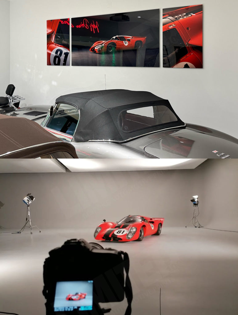 Professional Car Photoshoot & Print Package Studio Photoshoot & A1 Framed Print