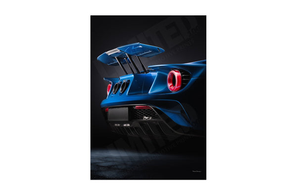Ford GT second generation (detail) A3 (297 x 420 mm / 11.7 x 16.5 in) / Aluminium Composite / No Mount