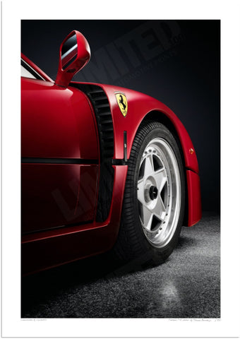 Ferrari F40 detail