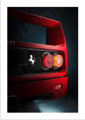 Ferrari F40 rear detail