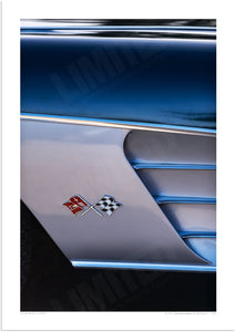 1958 Chevrolet Corvette detail