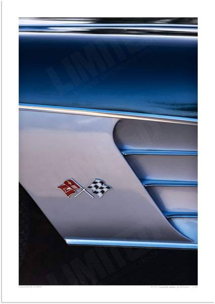 1958 Chevrolet Corvette detail