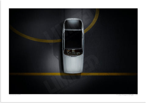 1966 Jensen Interceptor (bird's-eye view)