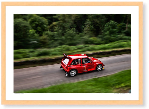 MG Metro 6R4 at Shelsley Walsh Hill Climb
