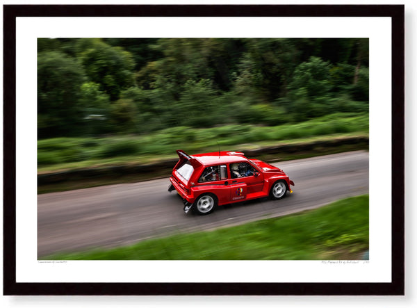 MG Metro 6R4 at Shelsley Walsh Hill Climb