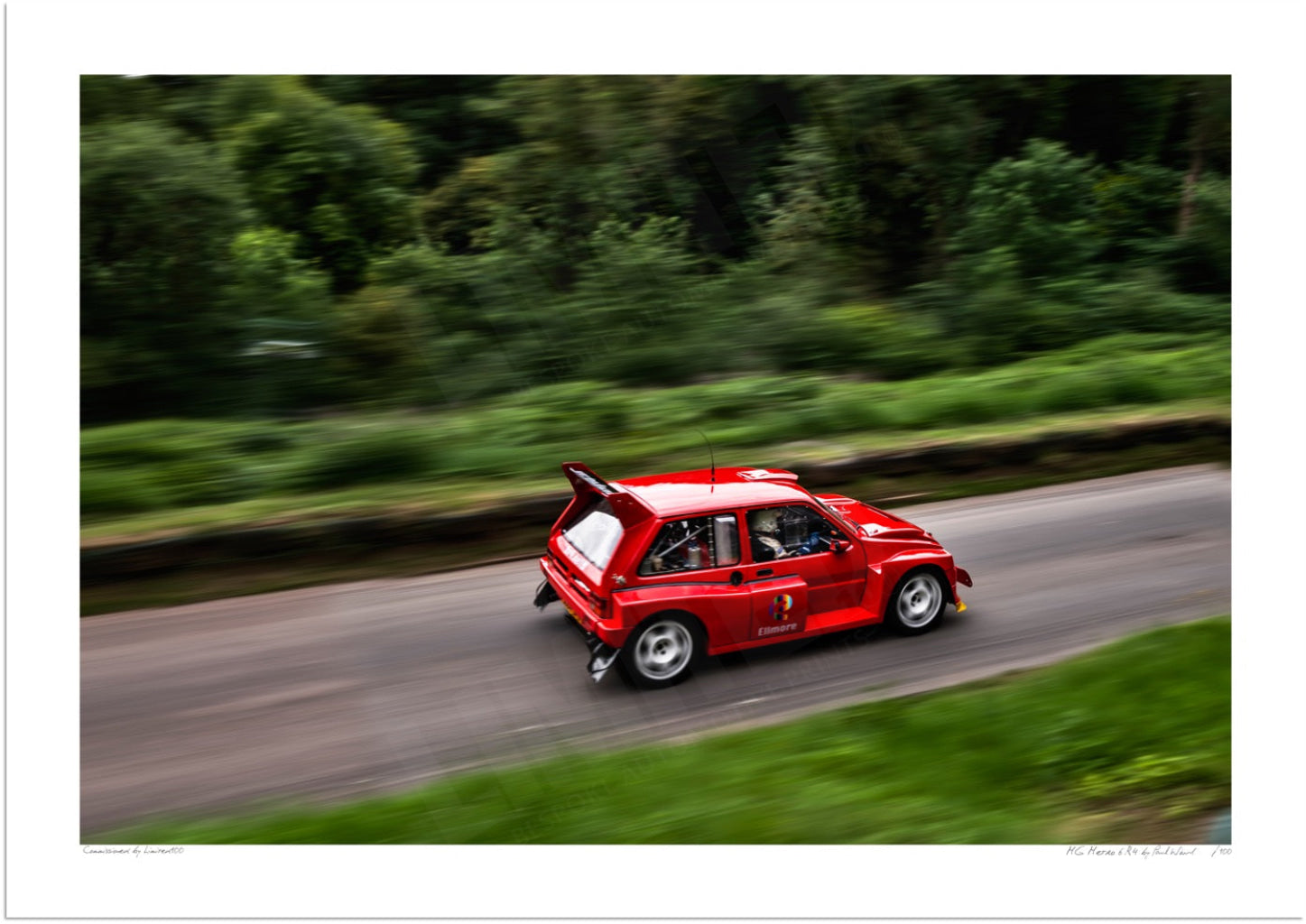 MG Metro 6R4 at Shelsley Walsh Hill Climb