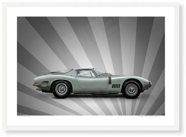 Bizzarrini 5300 GT Strada (silver stripes)