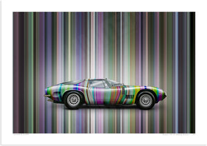 Bizzarrini 5300 GT Strada (technicolour stripes)