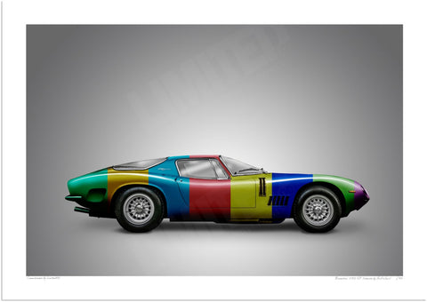 Bizzarrini 5300 GT Strada (stripes)