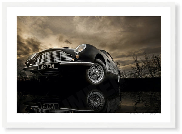 1965 Aston Martin DB6 at dawn