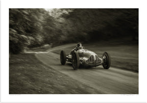 1938 ERA E-Type at Prescott Hill Climb