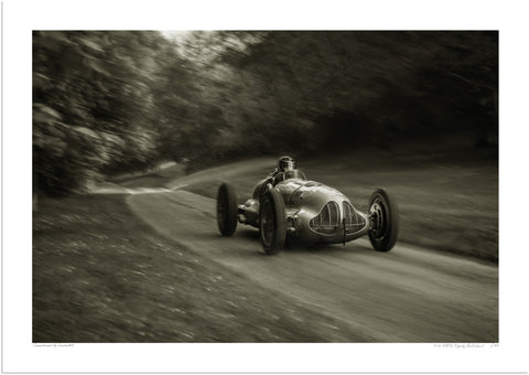 1938 ERA E-Type at Prescott Hill Climb