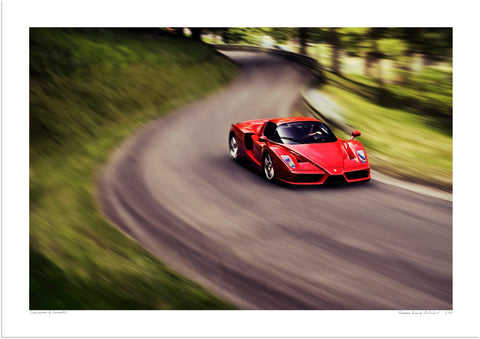 Ferrari Enzo at Prescott Hill Climb