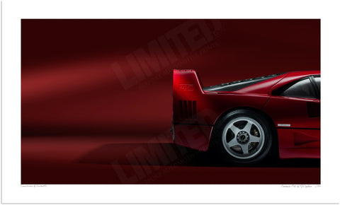 Ferrari F40 (side profile)