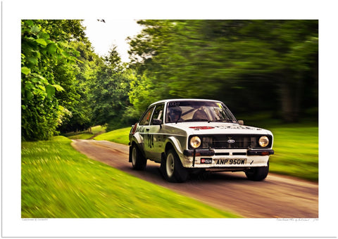Ford Escort Mk2 1980 at Prescott Hill Climb