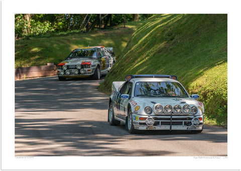 Ford RS200 Evolution at Shelsley Walsh Hill Climb