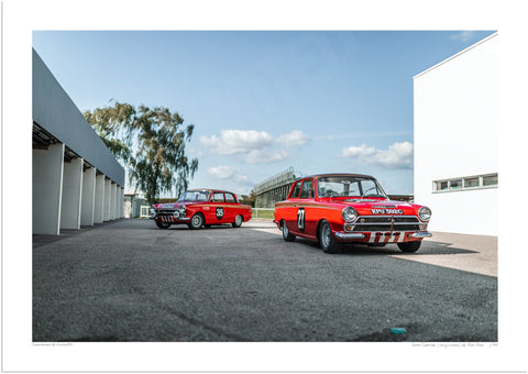Lotus Cortinas (taking a break)