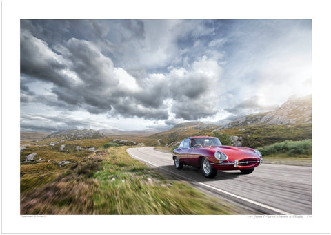 1968 Jaguar E-Type 4.2 in Scotland
