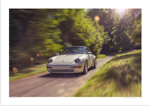 Porsche 911 (993) Carrera at Prescott Hill Climb
