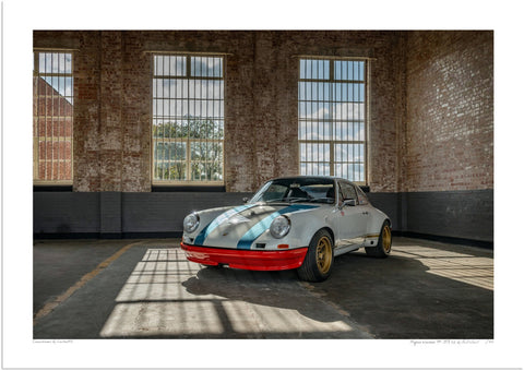 Magnus Walker Outlaw 911 'STR 02' at Bicester Heritage (side)