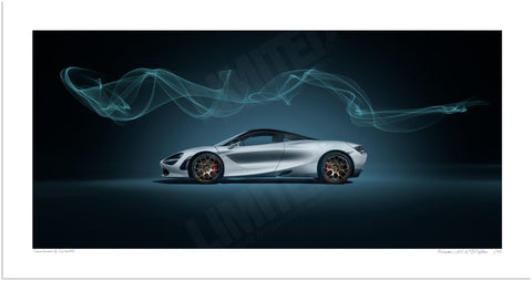 McLaren 720S (side profile, studio)