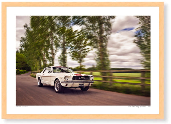 1966 Ford Mustang Coupe at Statfold Barn Railway