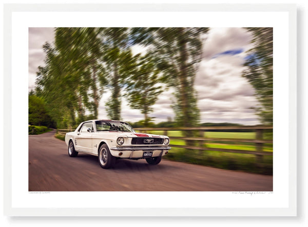 1966 Ford Mustang Coupe at Statfold Barn Railway