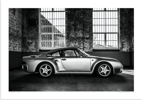 Porsche 959 at Bicester Heritage