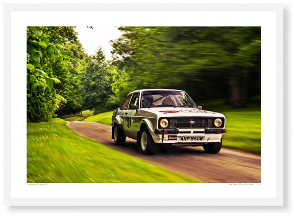 Ford Escort Mk2 1980 at Prescott Hill Climb
