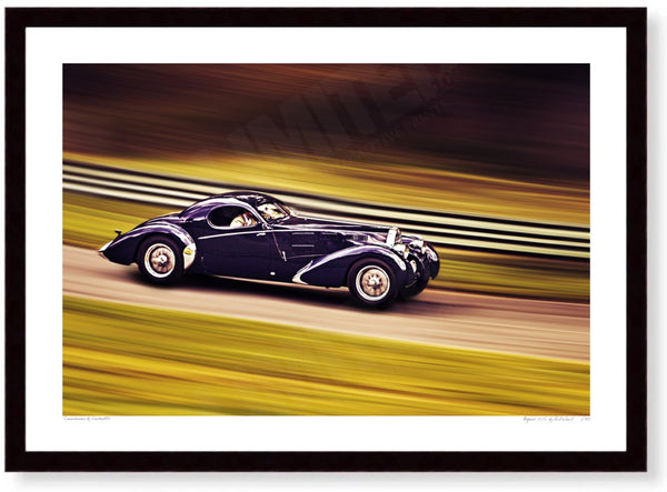Bugatti 57C at Prescott Hill Climb