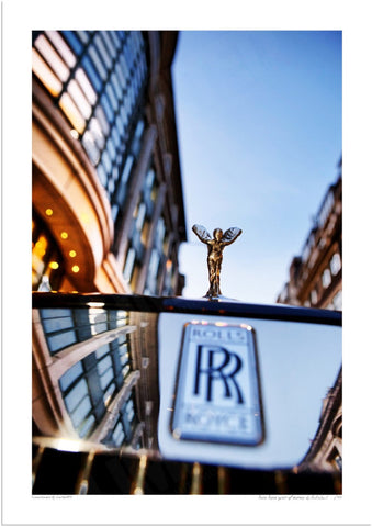 Rolls-Royce Spirit of Ecstasy in Kensington