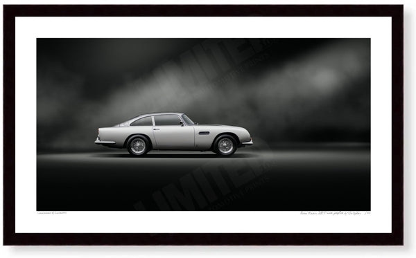 Aston Martin DB5 side profile (studio)