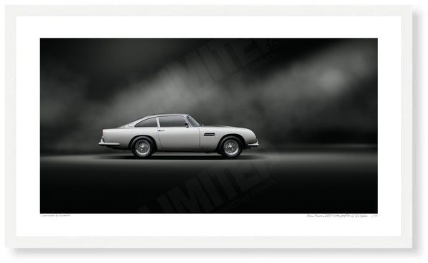 Aston Martin DB5 side profile (studio)