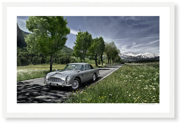 Aston Martin DB5 in Switzerland