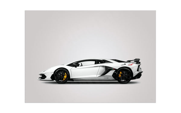 Lamborghini Aventador SVJ [white]