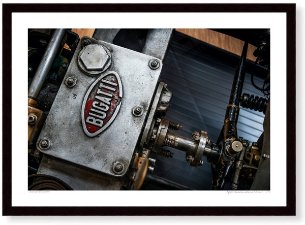 Bugatti transmission detail