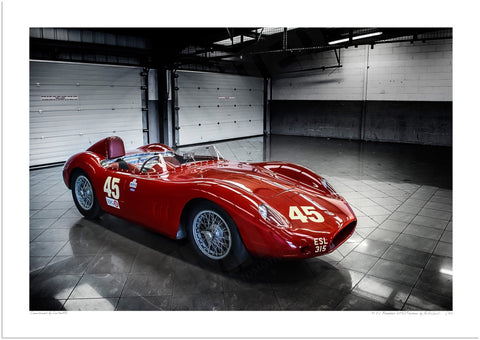 1957 Maserati 250S by Fantuzzi at Silverstone Classic