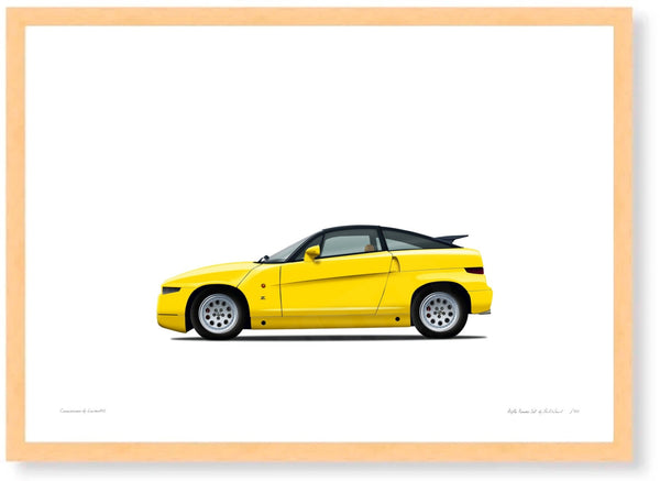 Alfa Romeo SZ (yellow)