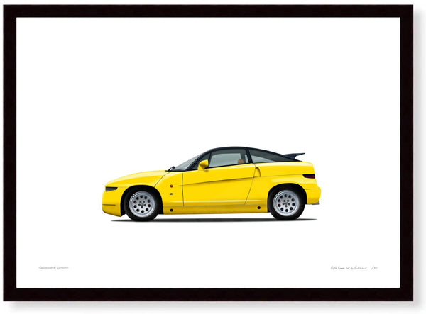 Alfa Romeo SZ (yellow)