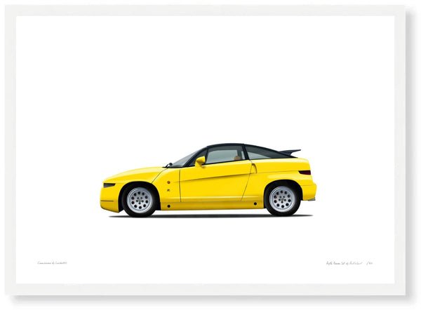 Alfa Romeo SZ (yellow)